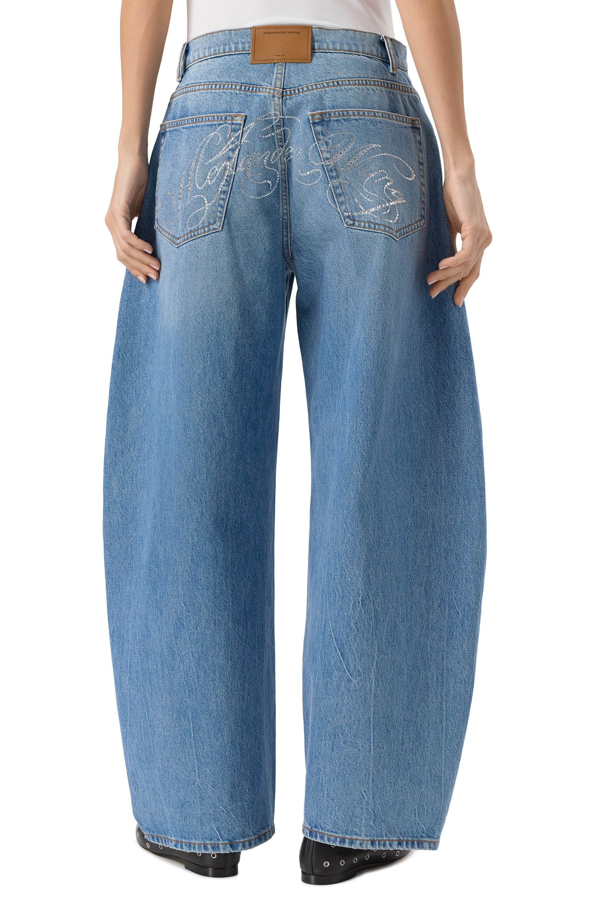 Джинсы ALEXANDER WANG, арт. 4DC1254611, фото 4