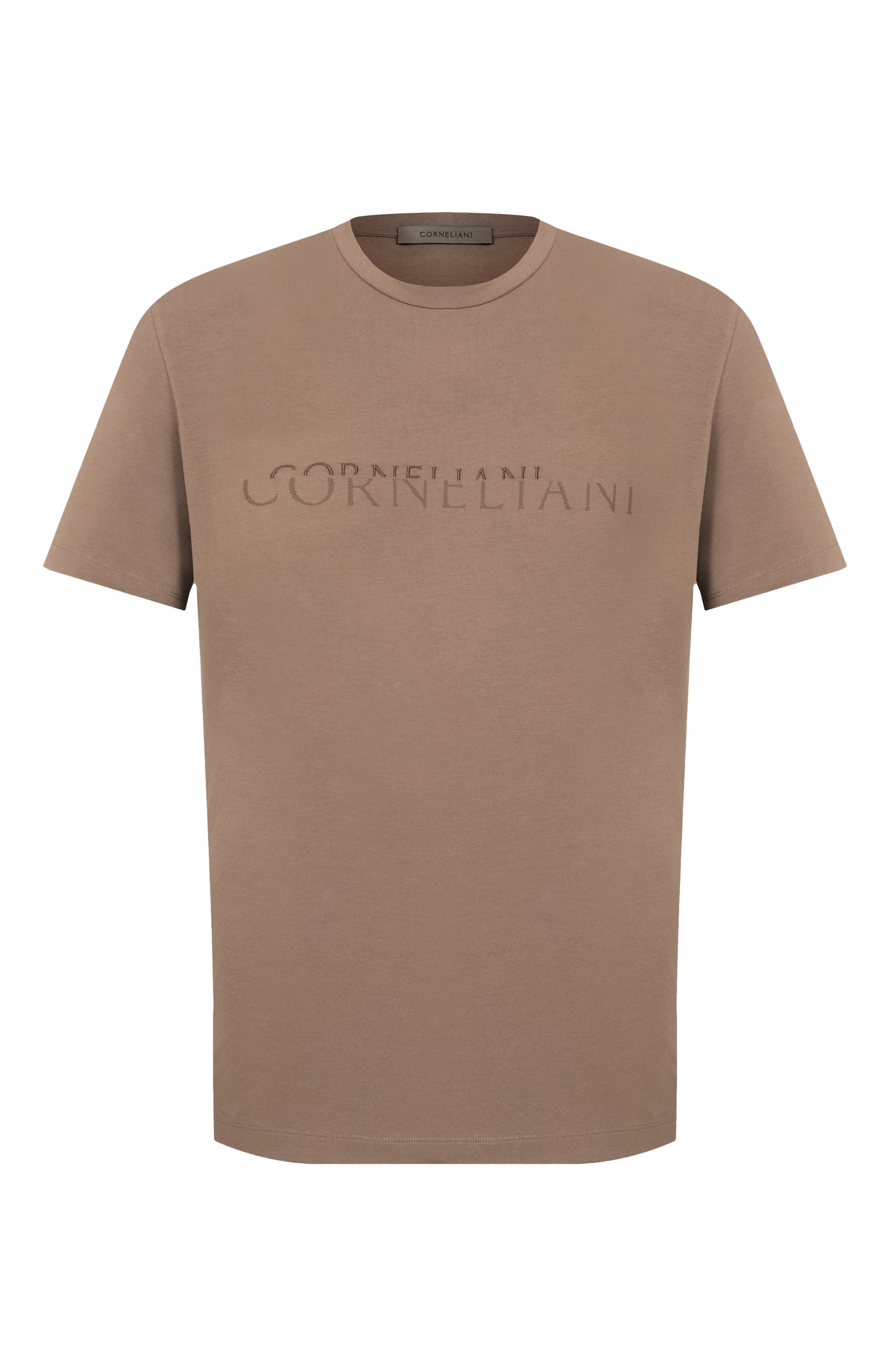 Хлопковая футболка CORNELIANI, арт. 25G581-2525059, фото 1