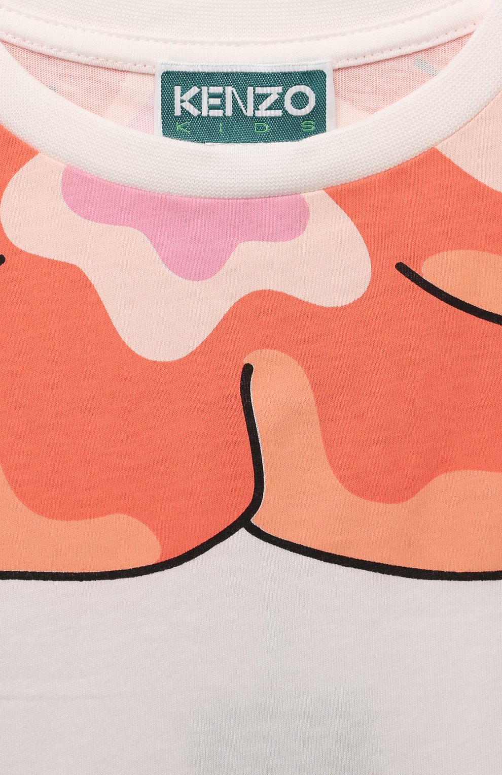 Хлопковая футболка KENZO, арт. K60270/3-5, фото 3