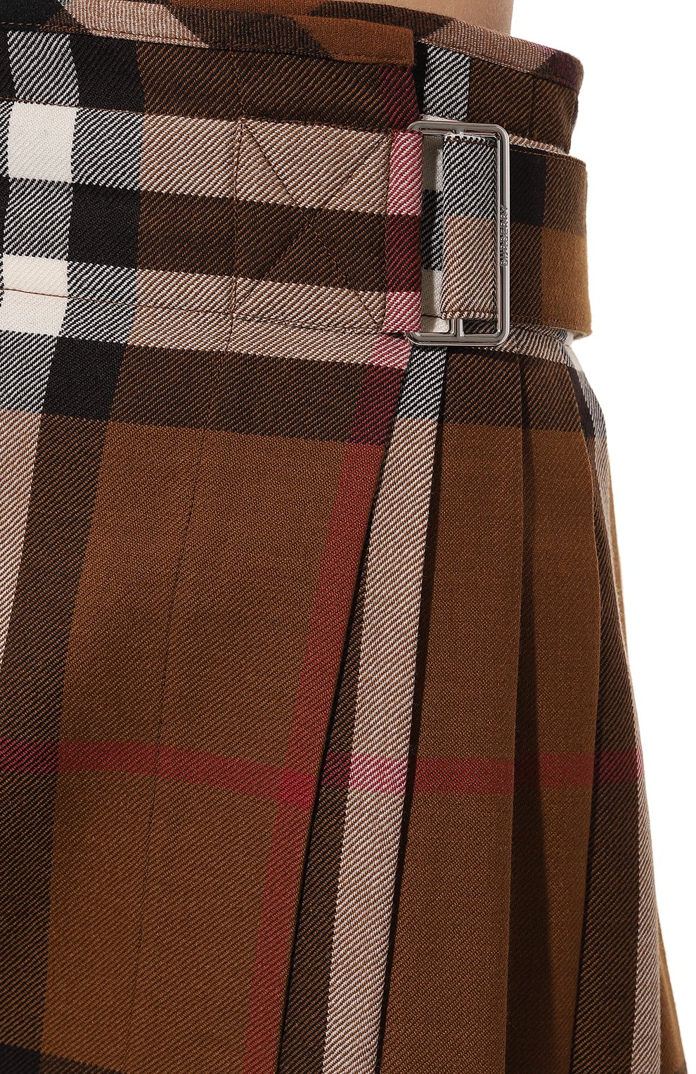 Шерстяная юбка BURBERRY, арт. 8063237, фото 5