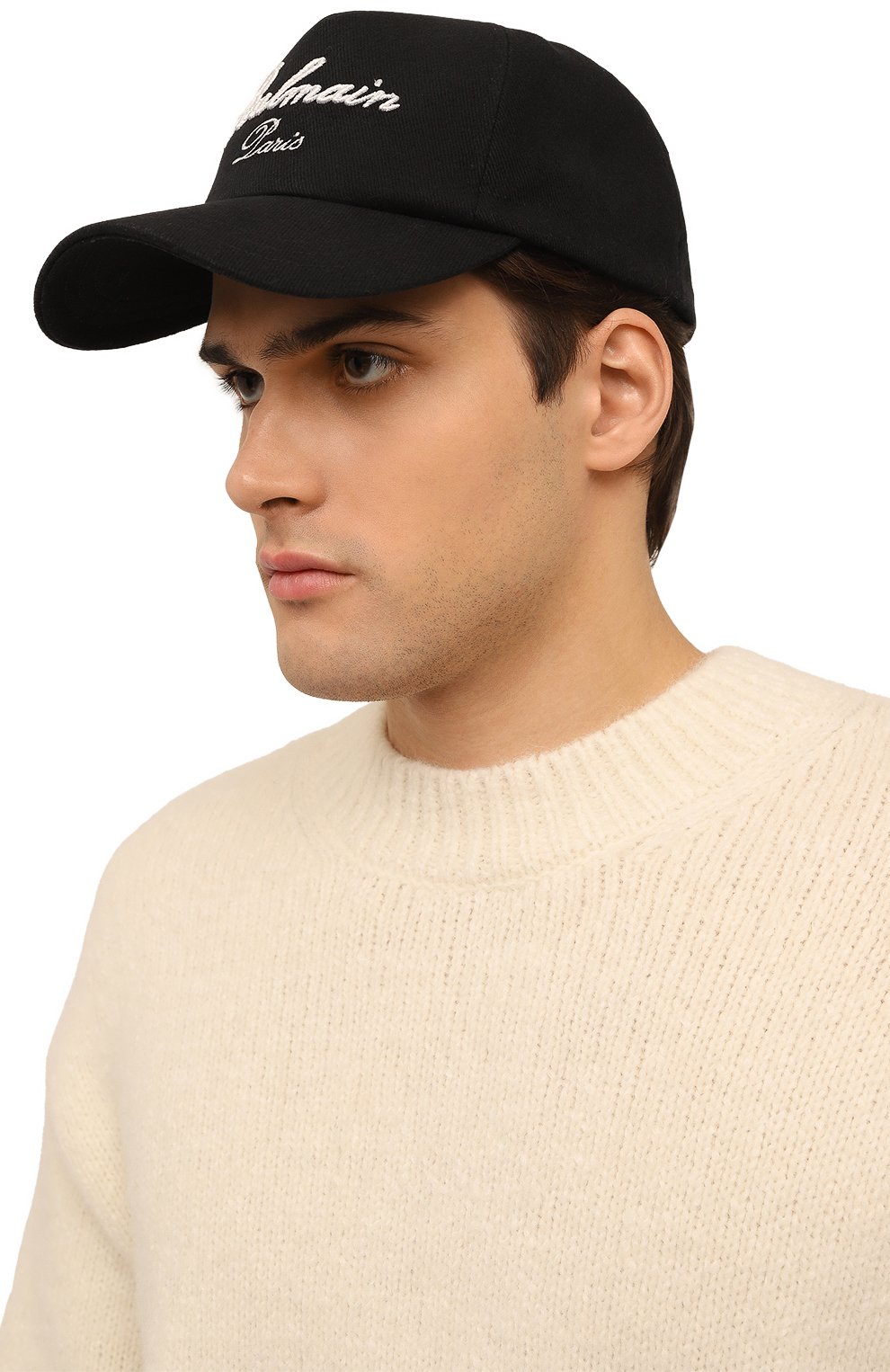 Хлопковая бейсболка BALMAIN, арт. CH1XA231/CD29, фото 2