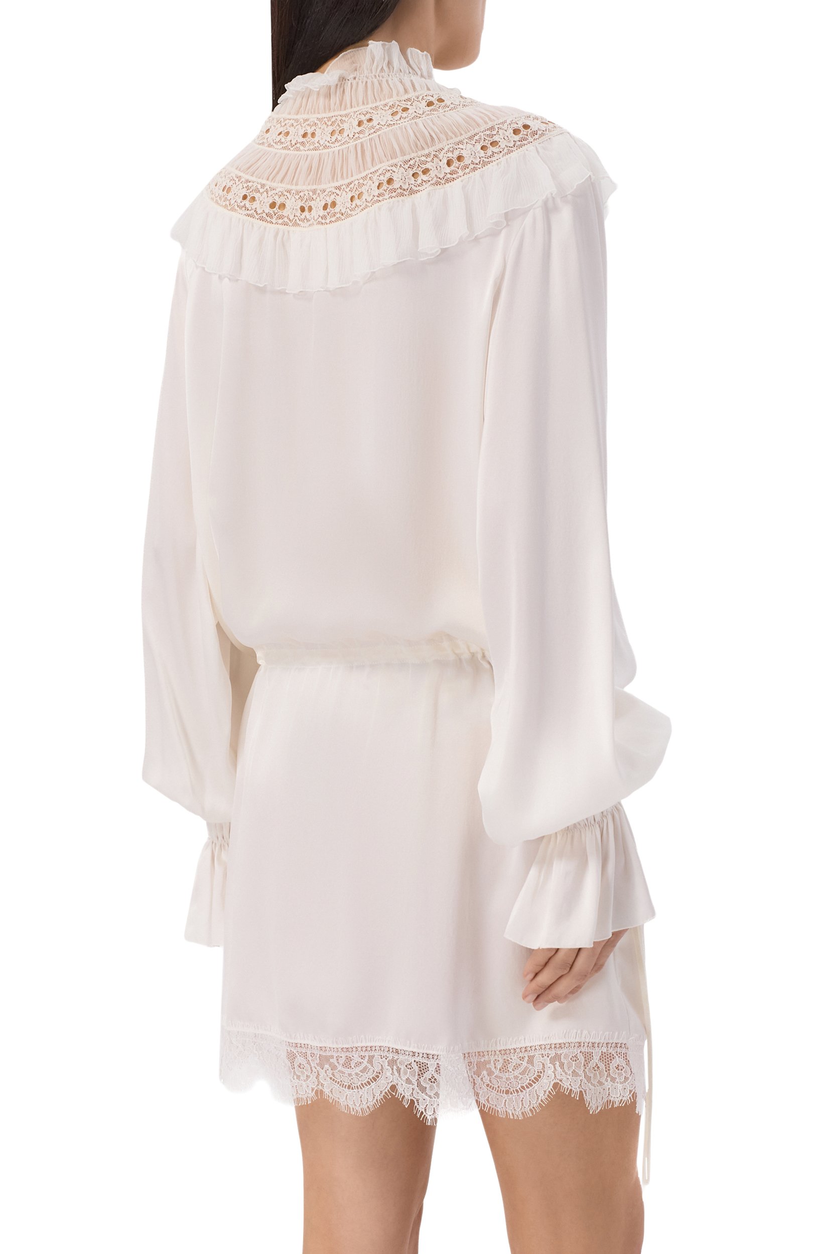 Атласное платье ANN DEMEULEMEESTER, арт. B0014415/FA134, фото 3