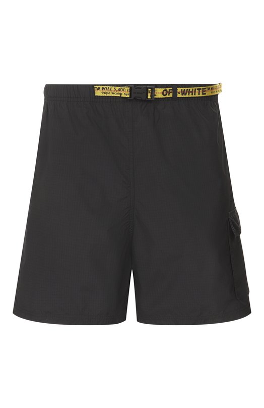 Плавки-шорты Off-White 0MFA021F22FAB001 Чёрный 0MFA021F22FAB001