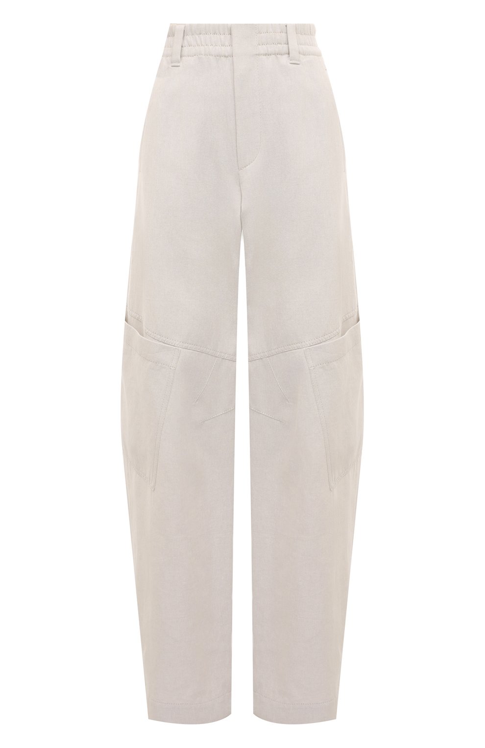 Брюки из хлопка и льна BRUNELLO CUCINELLI, арт. MH561P8555, фото 1