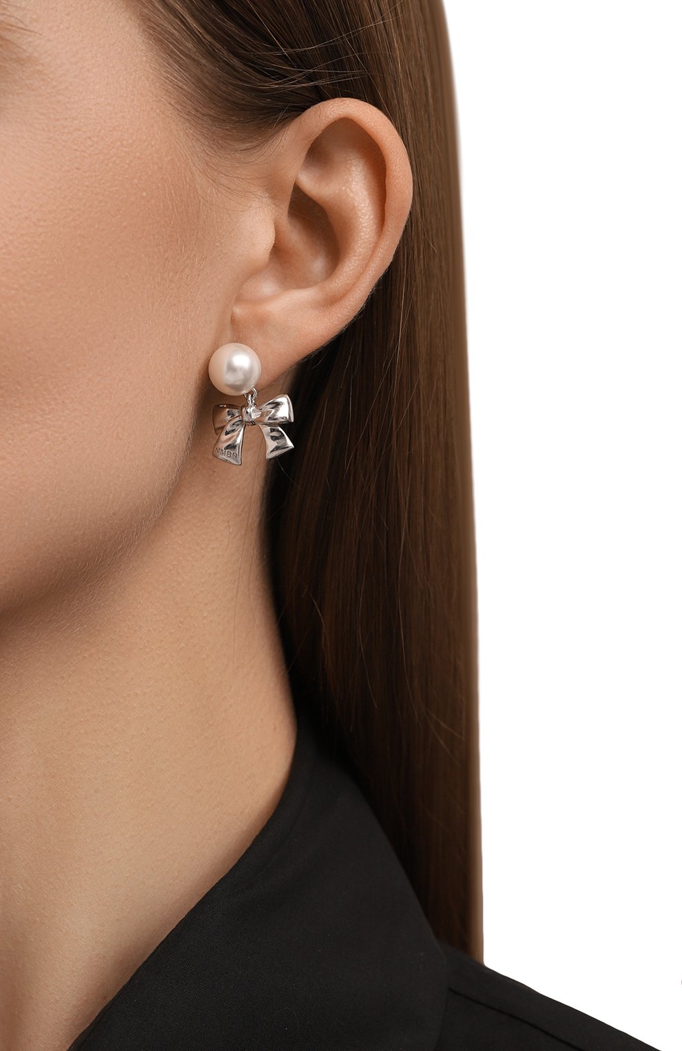 Серьги NUMBERING, арт. 9118/RH0DIUM, фото 2