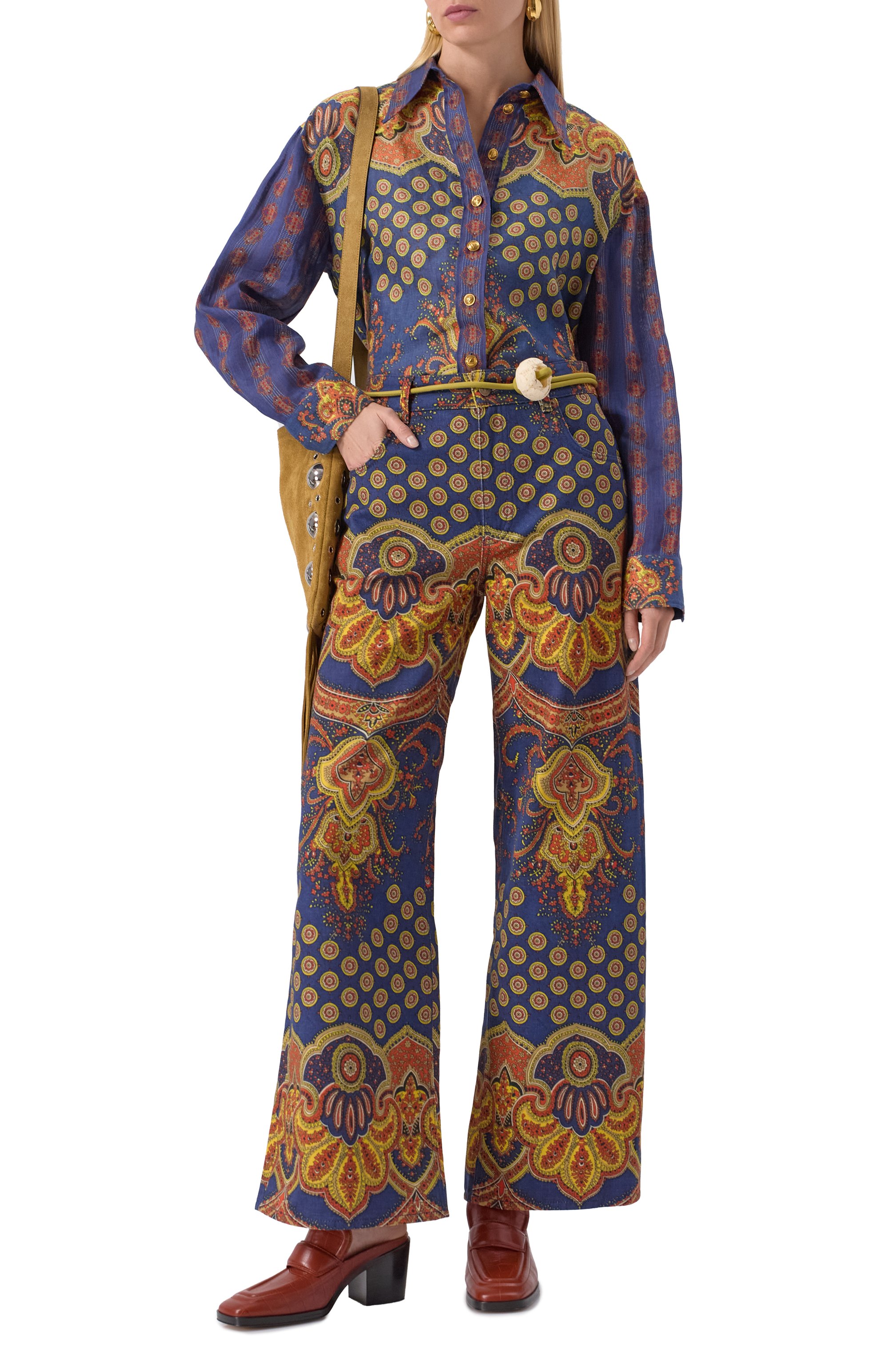 Льняная рубашка VALENTINO, арт. 6B3AB7A1950, фото 2