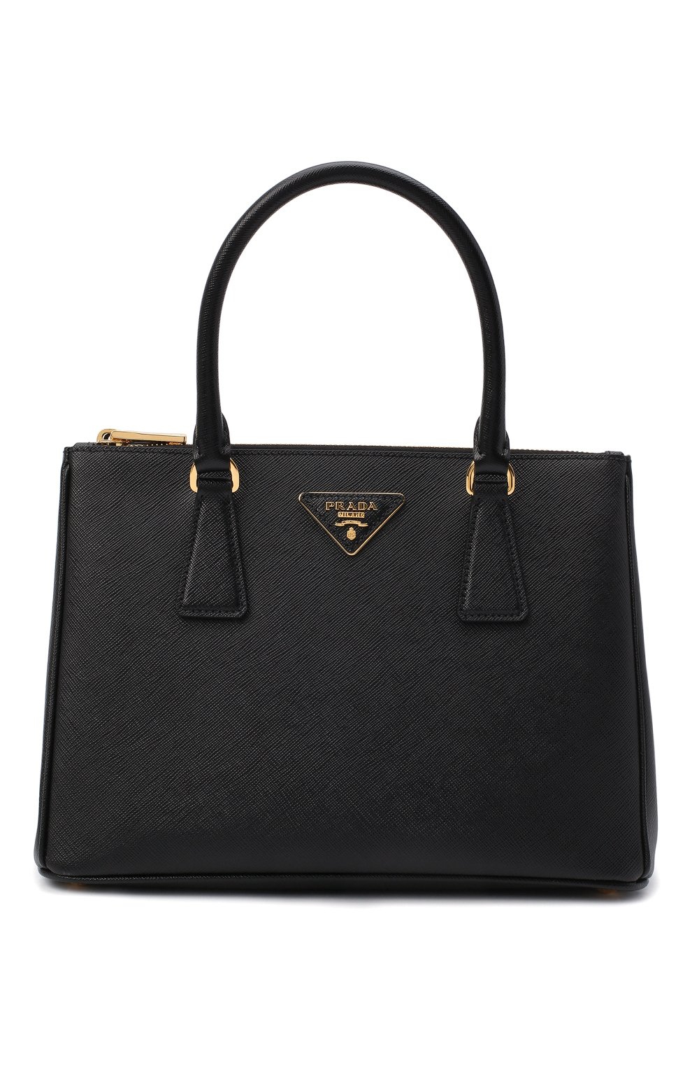 Сумка-тоут galleria PRADA черного цвета по цене 340000 руб., арт. 1BA863-NZV-F0002-1, фото 1 Сумка-тоут galleria PRADA, арт. 1BA863-NZV-F0002-1, фото 1