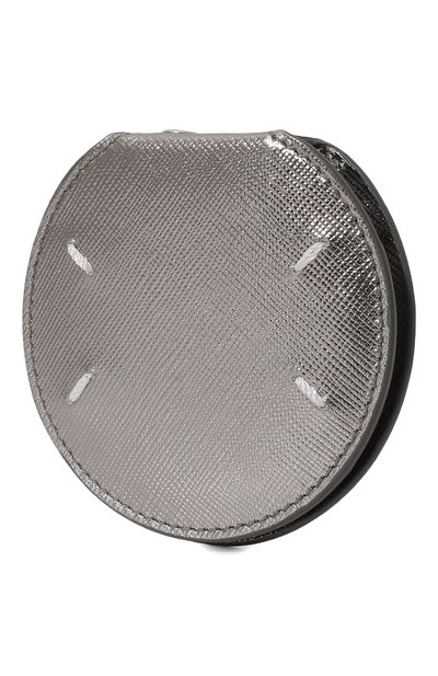 Кожаный брелок-зеркало MAISON MARGIELA серебряного цвета по цене 35350 руб., арт. SA1VL0013/P7248, фото 3 Кожаный брелок-зеркало MAISON MARGIELA, арт. SA1VL0013/P7248, фото 3