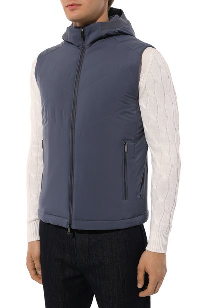 Утепленный жилет PAUL&SHARK синего цвета по цене 61550 руб., арт. 14312617, фото 3 Утепленный жилет PAUL&SHARK, арт. 14312617, фото 3