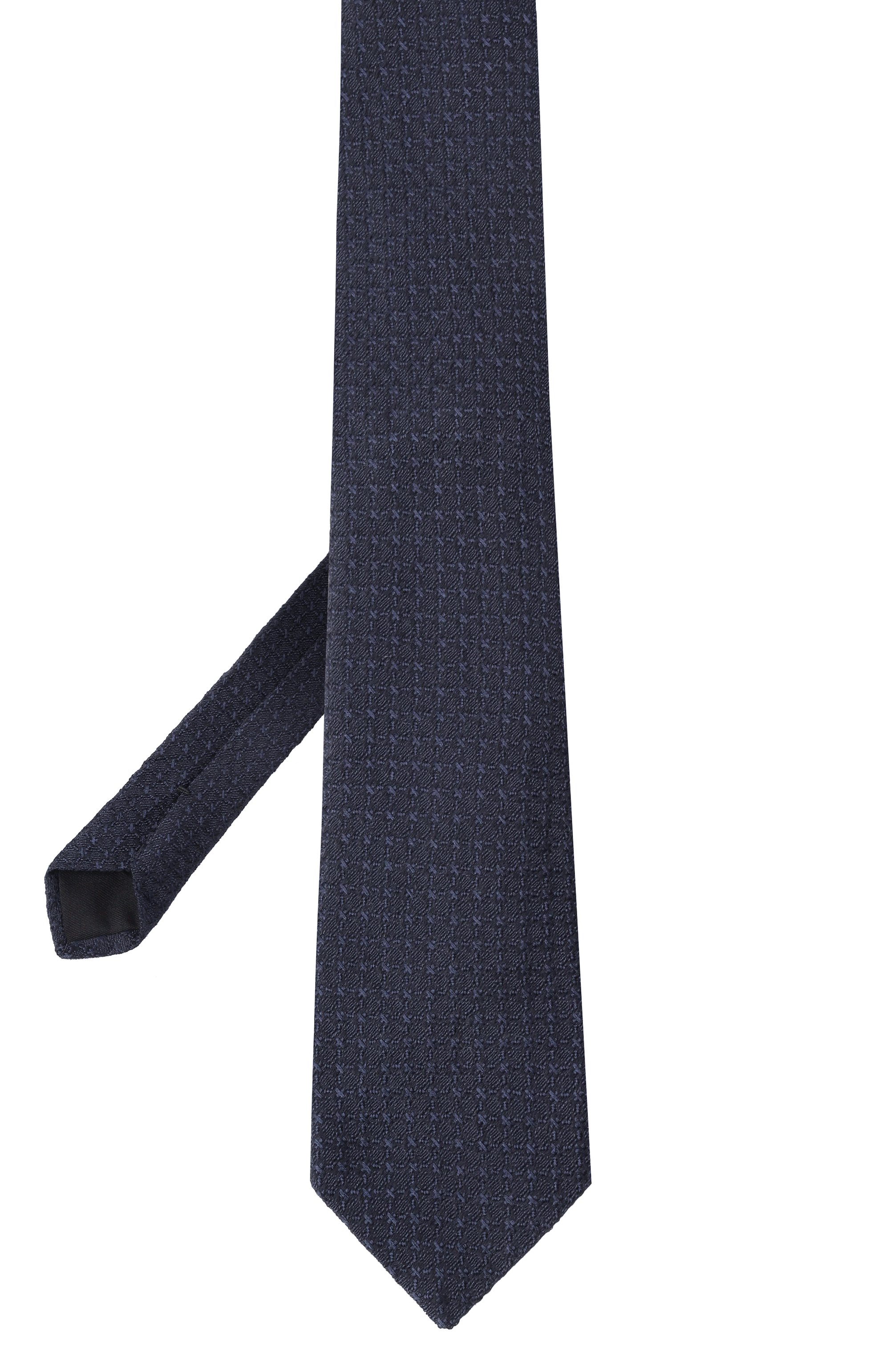 Галстук из шелка и льна BOSS, арт. 50532829, фото 3