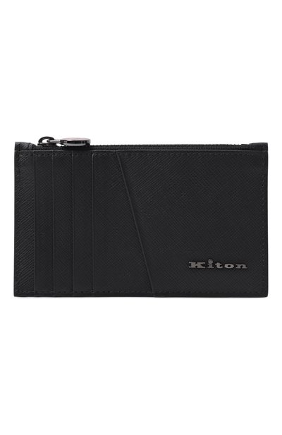 Мужской кожаный футляр для кредитных карт KITON, арт. UPEA009N01269