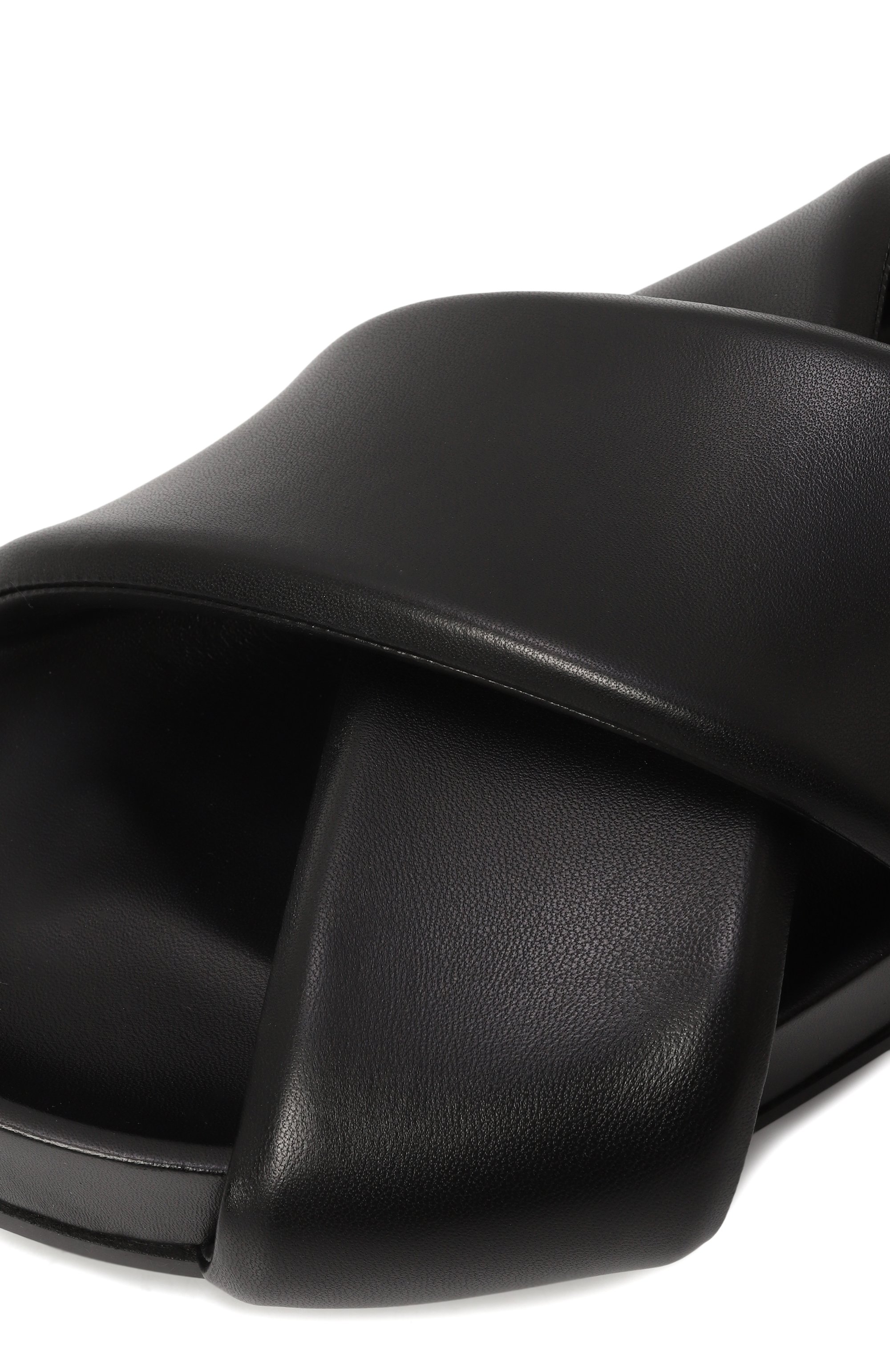 Кожаные шлепанцы JIL SANDER, арт. J32WP0001/P5810, фото 7