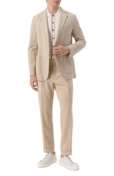 Хлопковый пиджак CIRCOLO 1901, арт. CN4810, фото 2