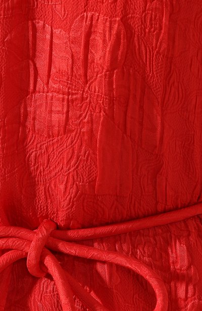 Шелковое платье STELLA MCCARTNEY красного цвета по цене 195000 руб., арт. 600163/S0A11, фото 5 Шелковое платье STELLA MCCARTNEY, арт. 600163/S0A11, фото 5