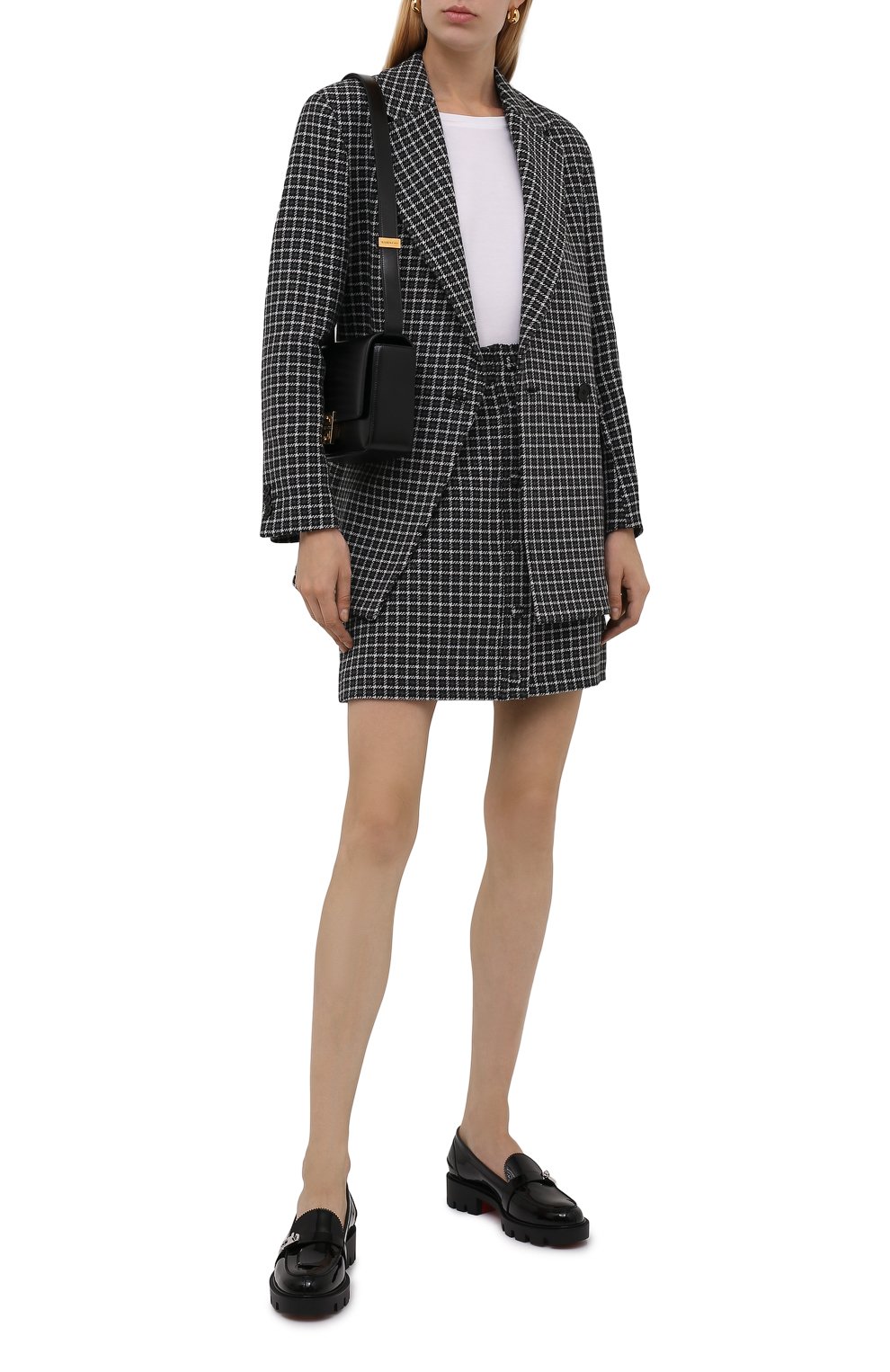 Кожаные лоферы lock woody CHRISTIAN LOUBOUTIN, арт. 3210176/L0CK W00DY FLAT, фото 2