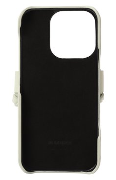 Кожаный чехол для iphone JIL SANDER светло-зеленого цвета, арт. J07VL0043/P6986 | Фото 2 (Нос: Не проставлено; Региональные ограничения белый список (Axapta Mercury): Не проставлено; Материал: Натуральная кожа)