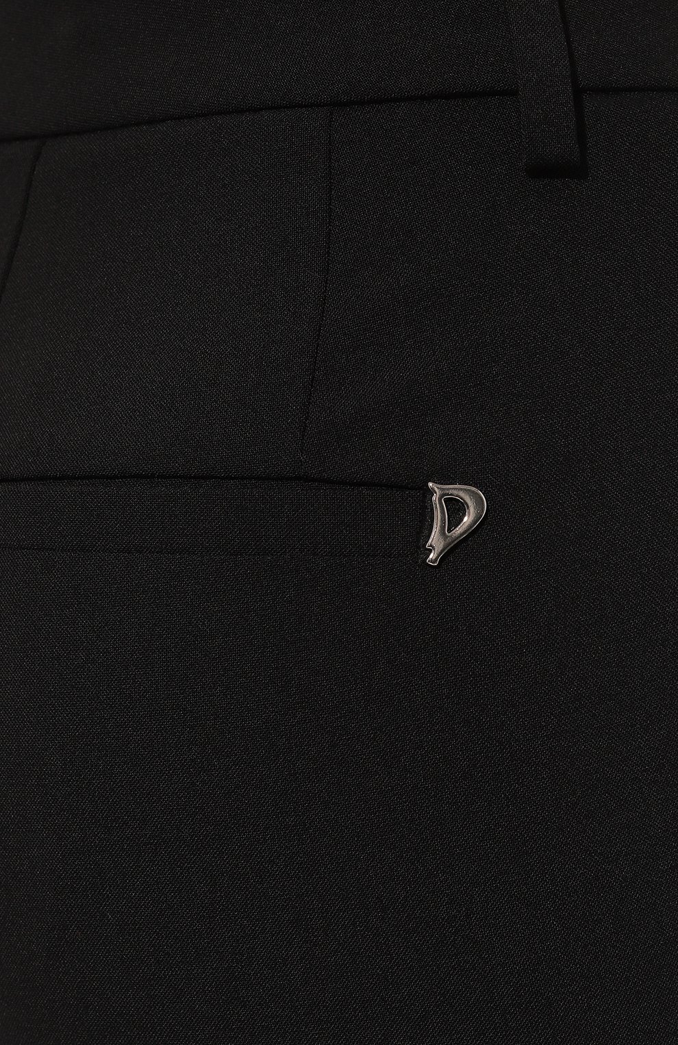 Брюки DONDUP черного цвета по цене 47000 руб., арт. DP726/TS0009D XXX, фото 5 Брюки DONDUP, арт. DP726/TS0009D XXX, фото 5