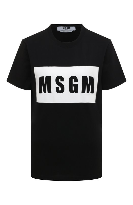 фото Хлопковая футболка msgm