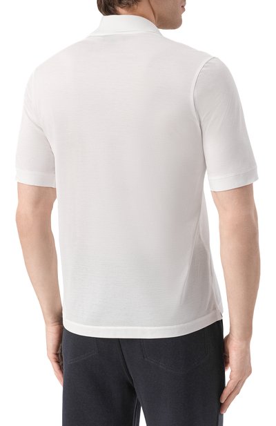 Хлопковое поло ZILLI, арт. KBP005M0100VZCR00, фото 4
