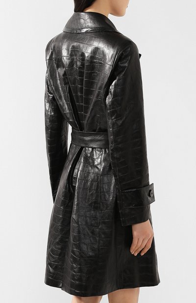 Кожаный тренч DROME, арт. DPD5681P/D1796P, фото 4