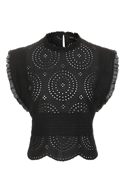 Хлопковый топ BOSS ORANGE, арт. 50538349, фото 1