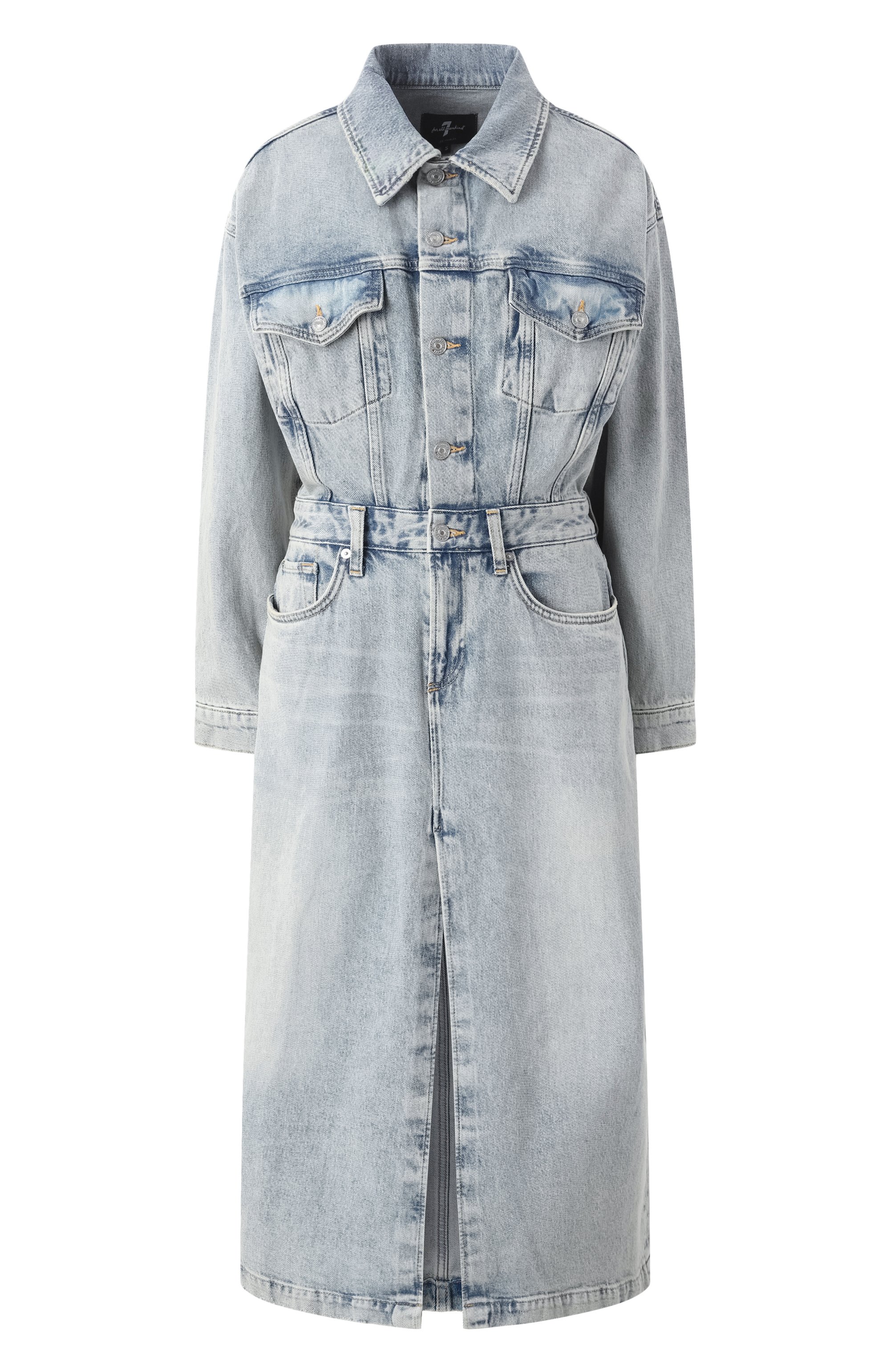 Джинсовое платье 7 FOR ALL MANKIND, арт. JSRDC650SH, фото 1