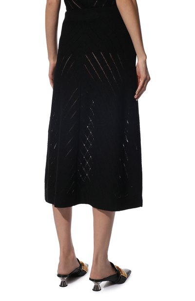 Юбка JIL SANDER черного цвета по цене 132500 руб., арт. JSPU754057-WUY25408, фото 4 Юбка JIL SANDER, арт. JSPU754057-WUY25408, фото 4