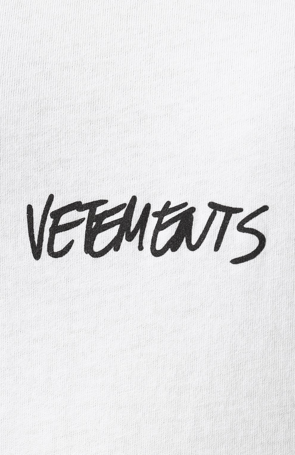 Хлопковая футболка VETEMENTS, арт. UAH21TR619 1600/W, фото 5