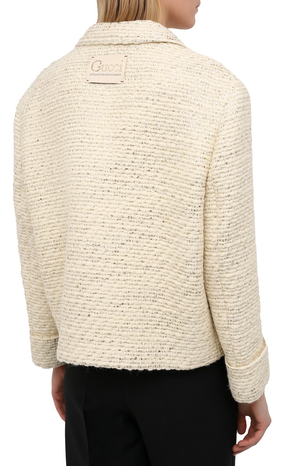 Шерстяной жакет GUCCI, арт. 643287/ZAF4D, фото 4