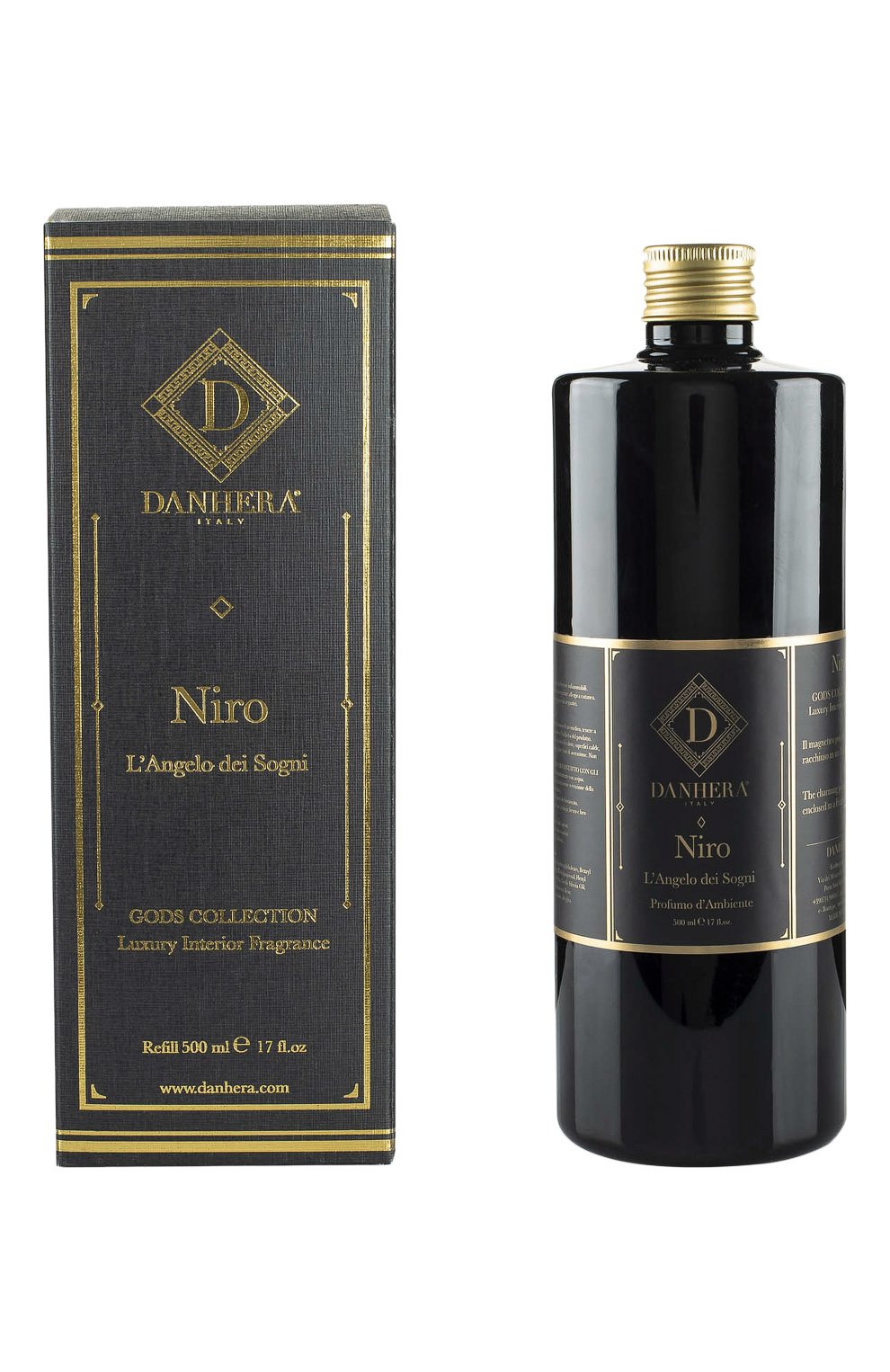 Рефил для диффузора niro (500ml) DANHERA ITALY, арт. DANHNIRO0500R, фото 1