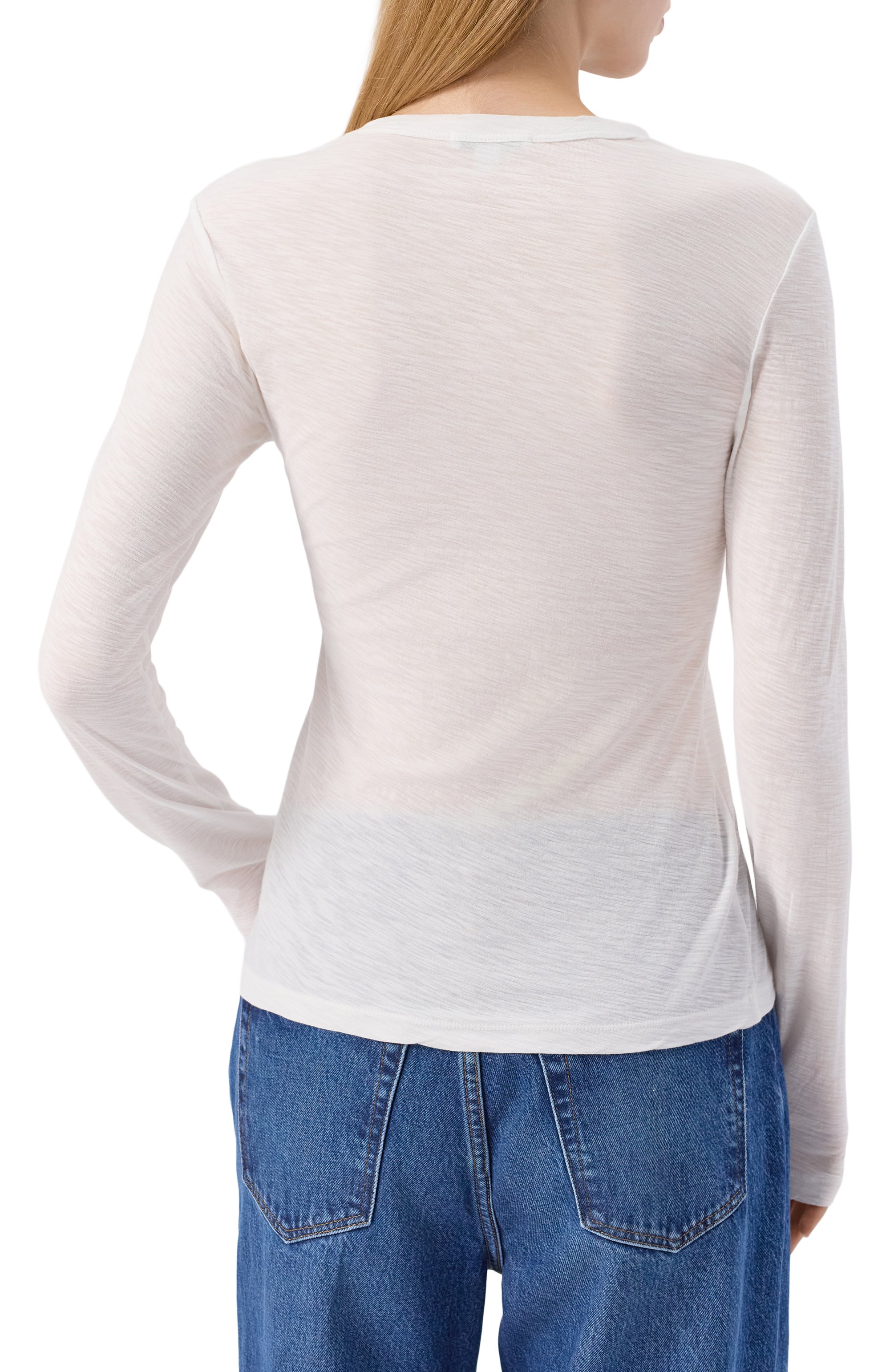 Хлопковый лонгслив JAMES PERSE, арт. WUA3361, фото 4