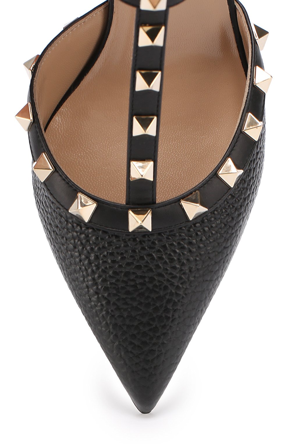Кожаные туфли rockstud VALENTINO, арт. MW2S0375/VCE, фото 5