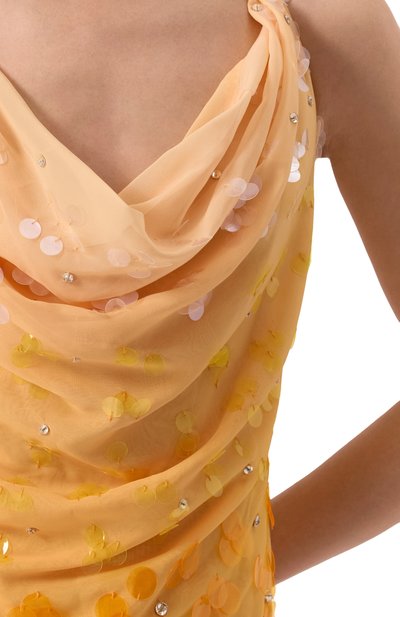 Платье с отделкой пайетками PINKO, арт. 104988/A2I2, фото 5