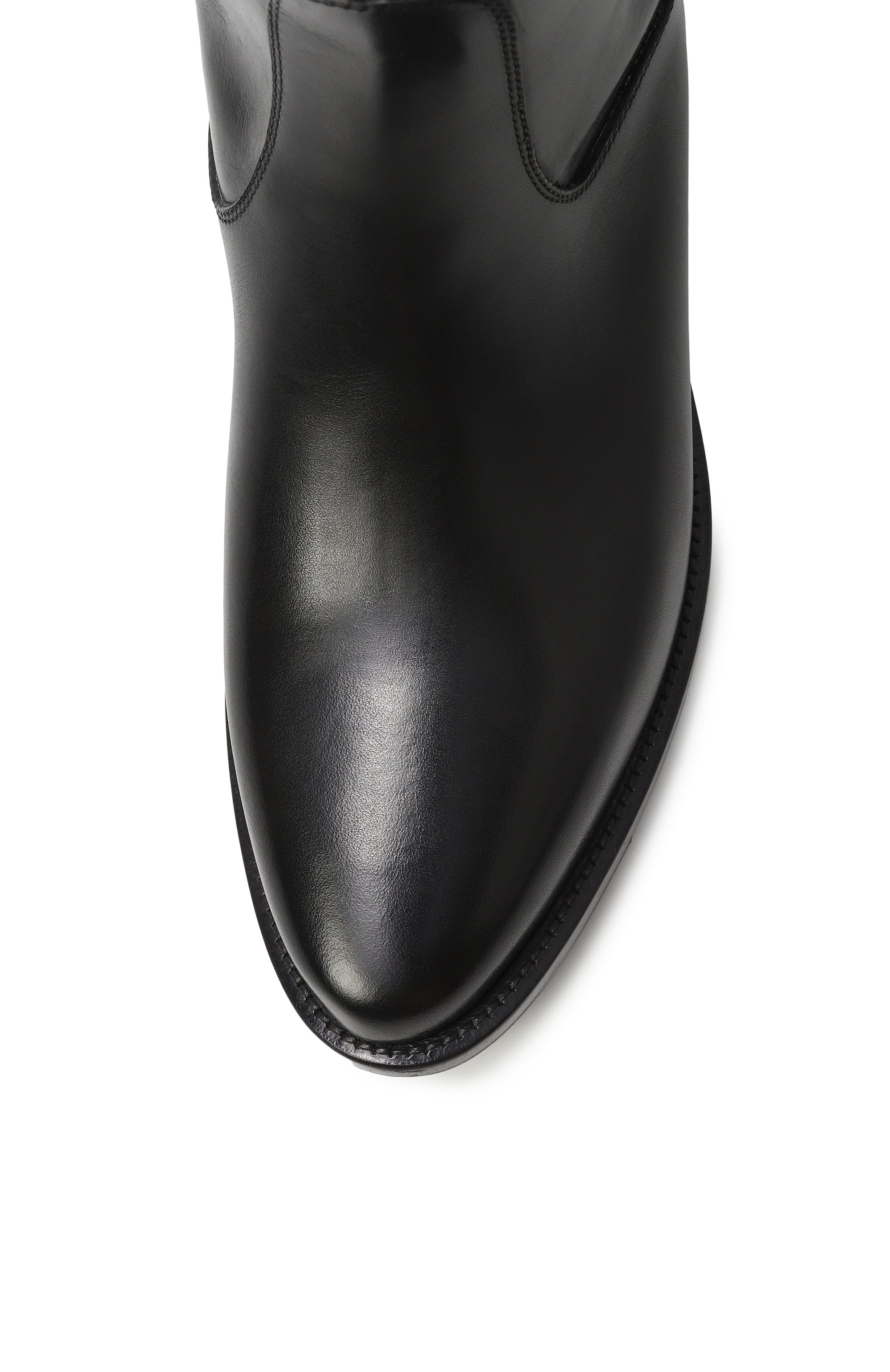 Кожаные сапоги KITON, арт. D60812N0102401, фото 6