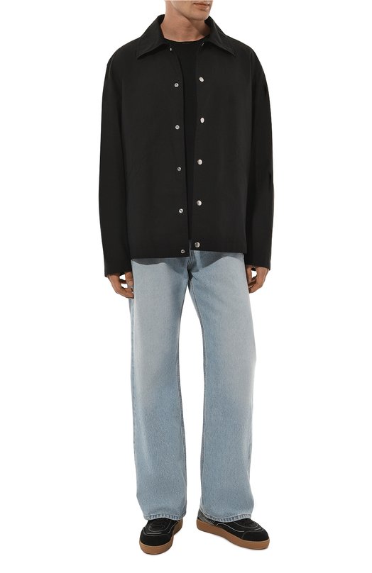 Хлопковая куртка Jil Sander J23BN0003-J45071 Чёрный  J23BN0003-J45071 Фото 2