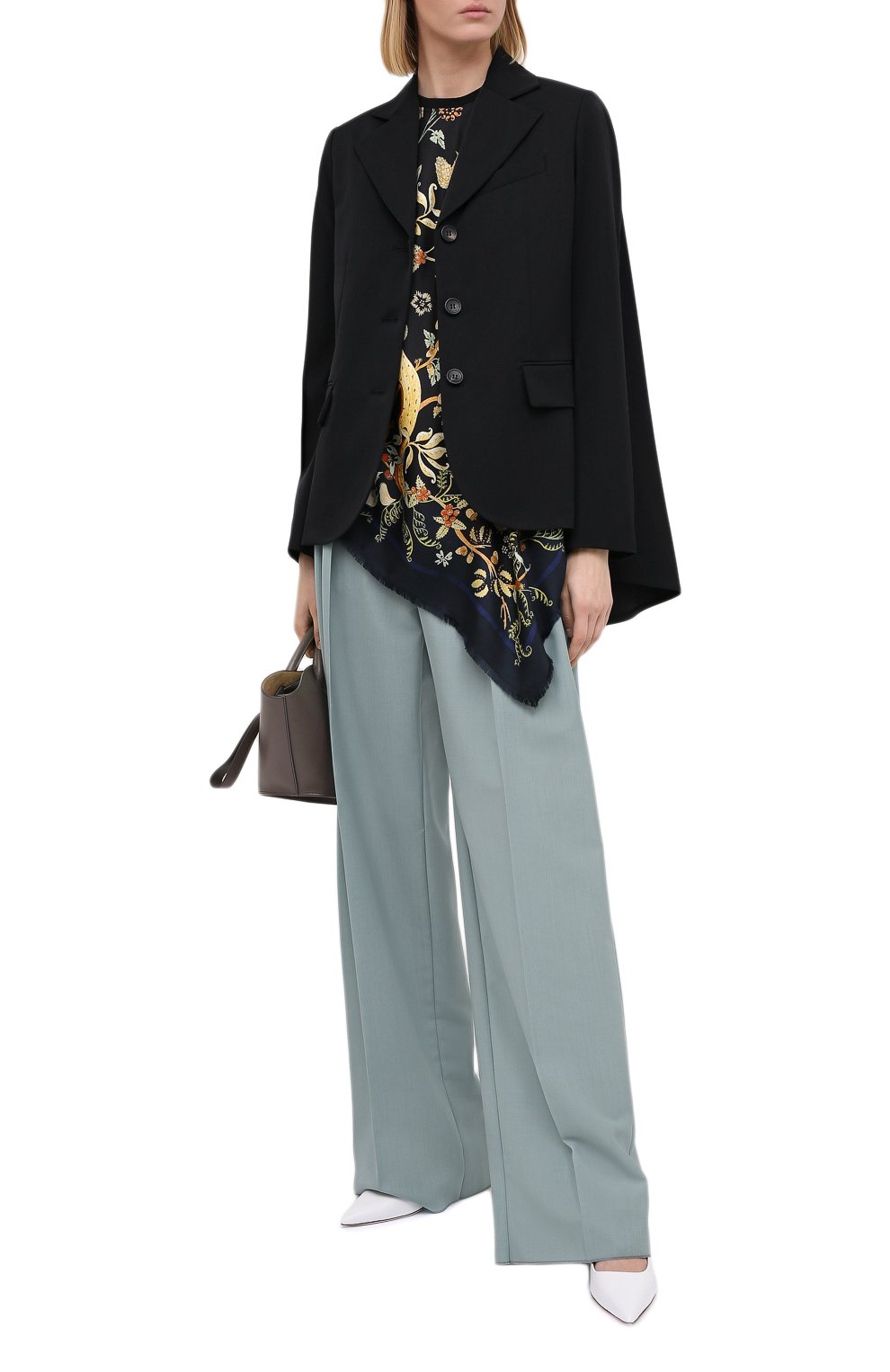 Шелковая футболка LANVIN, арт. RW-T0691J-4762-H20, фото 2