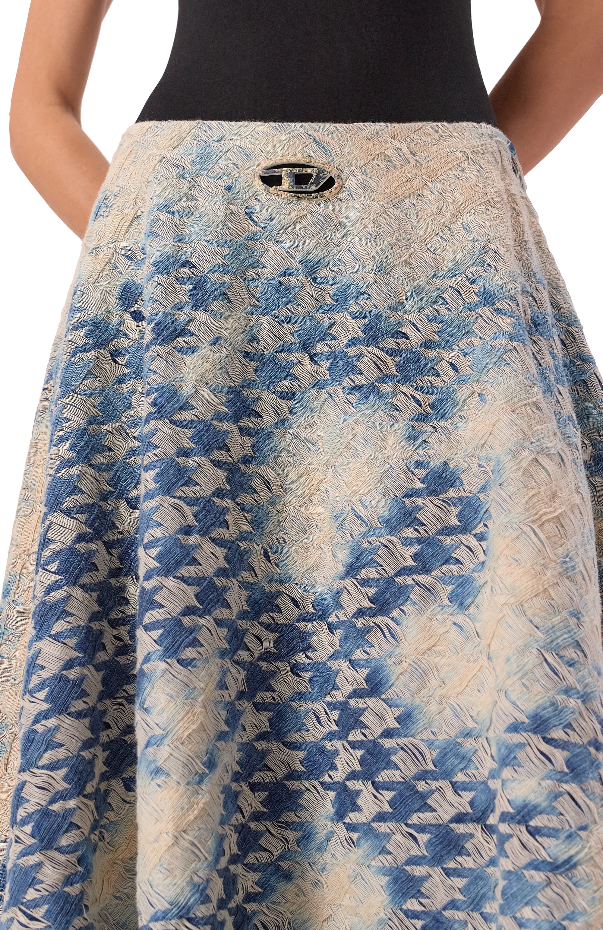 Хлопковая юбка DIESEL, арт. A20669/0CEBI, фото 5