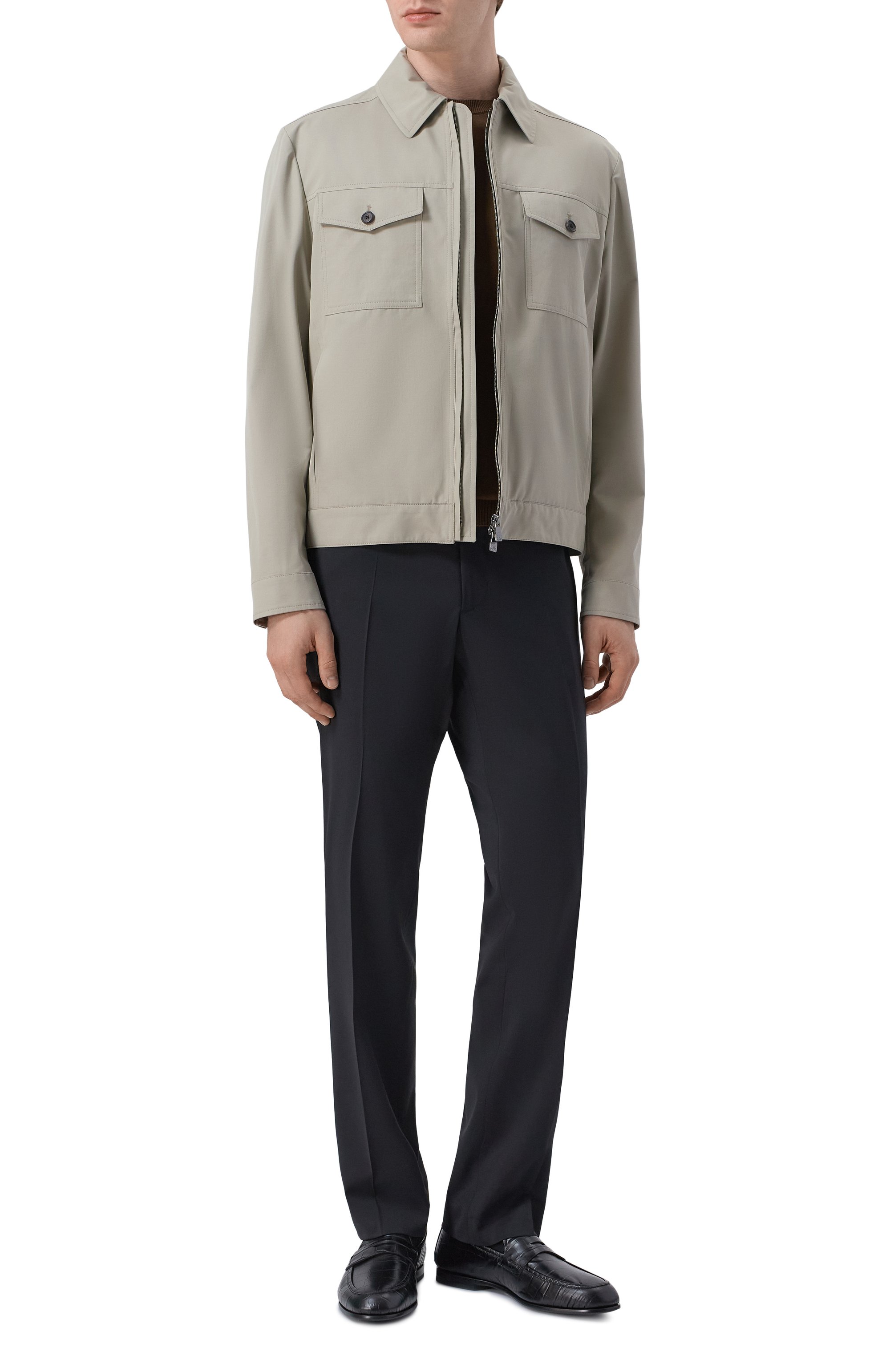 Куртка из хлопка и шерсти CORNELIANI, арт. 27LI55/2714112, фото 2