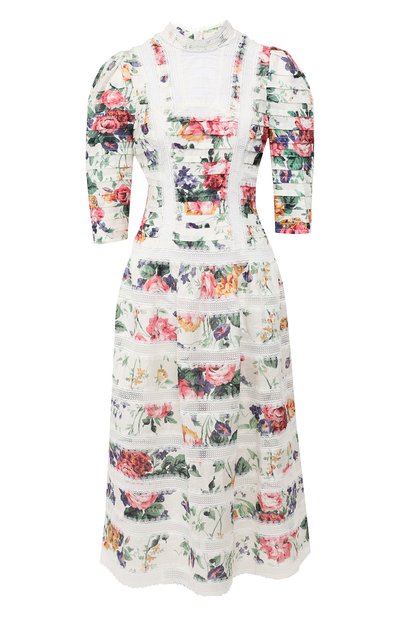 Женское льняное платье ZIMMERMANN, арт. 6229DALL