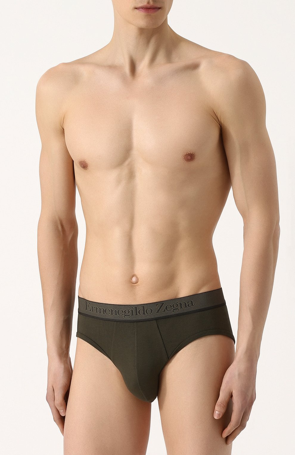 Хлопковые брифы с широкой резинкой ZEGNA, арт. N3L610300, фото 2