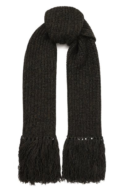 Мужской шарф из шерсти и вискозы DOLCE & GABBANA, арт. GXA02T/JFMEU