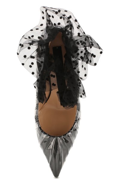 Текстильные туфли MIDNIGHT черного цвета по цене 89950 руб., арт. V25015TSJ, фото 5 Текстильные туфли MIDNIGHT, арт. V25015TSJ, фото 5