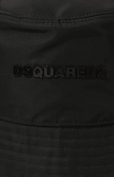 Панама DSQUARED2 черного цвета по цене 41650 руб., арт. HAM0031 11706356, фото 4 Панама DSQUARED2, арт. HAM0031 11706356, фото 4