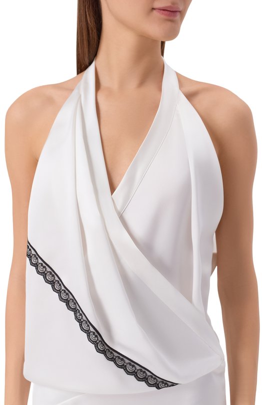 Атласное платье Iro WP33T0LA Белый  WP33T0LA Фото 4