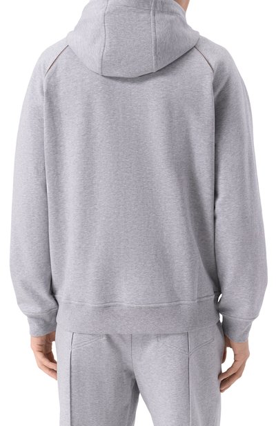 Хлопковая толстовка BRUNELLO CUCINELLI, арт. MW8639085G, фото 4