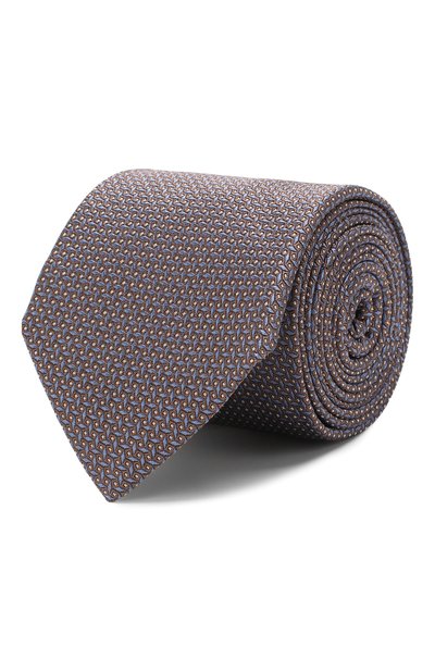 Мужской шелковый галстук CORNELIANI, арт. 85U390-0120308/00
