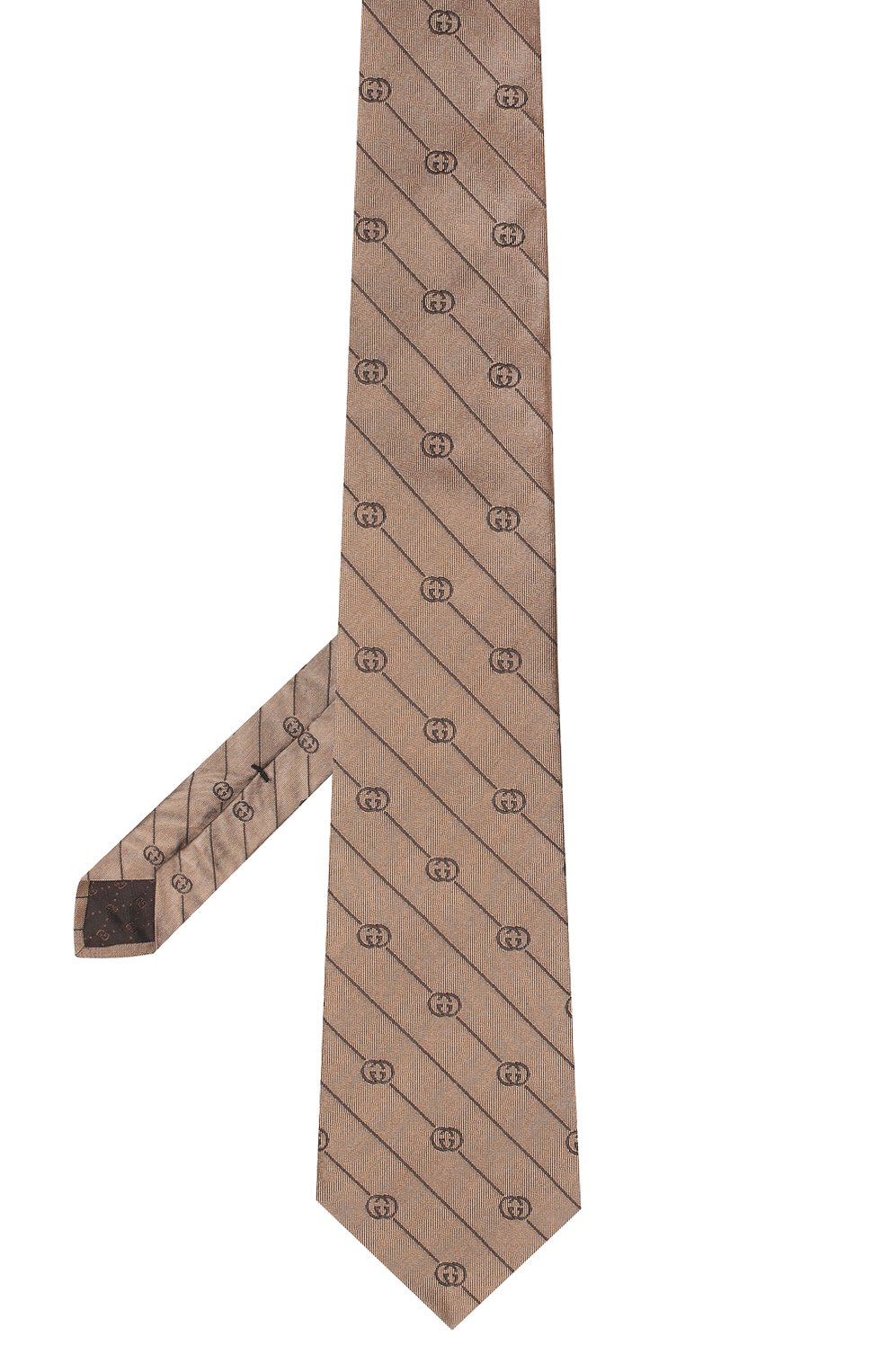 Шелковый галстук GUCCI, арт. 597117/4E002, фото 2