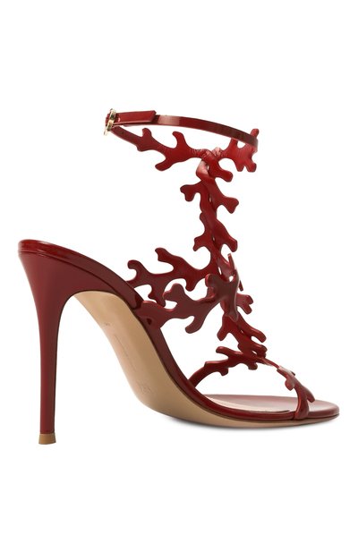 Кожаные босоножки ocean 95 GIANVITO ROSSI, арт. G32649.95RIC.NUIR0UG, фото 5