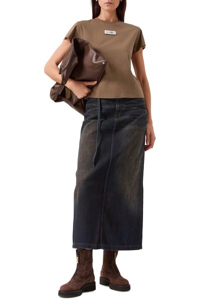 Хлопковая футболка MM6, арт. S52GC0326/S24312, фото 2