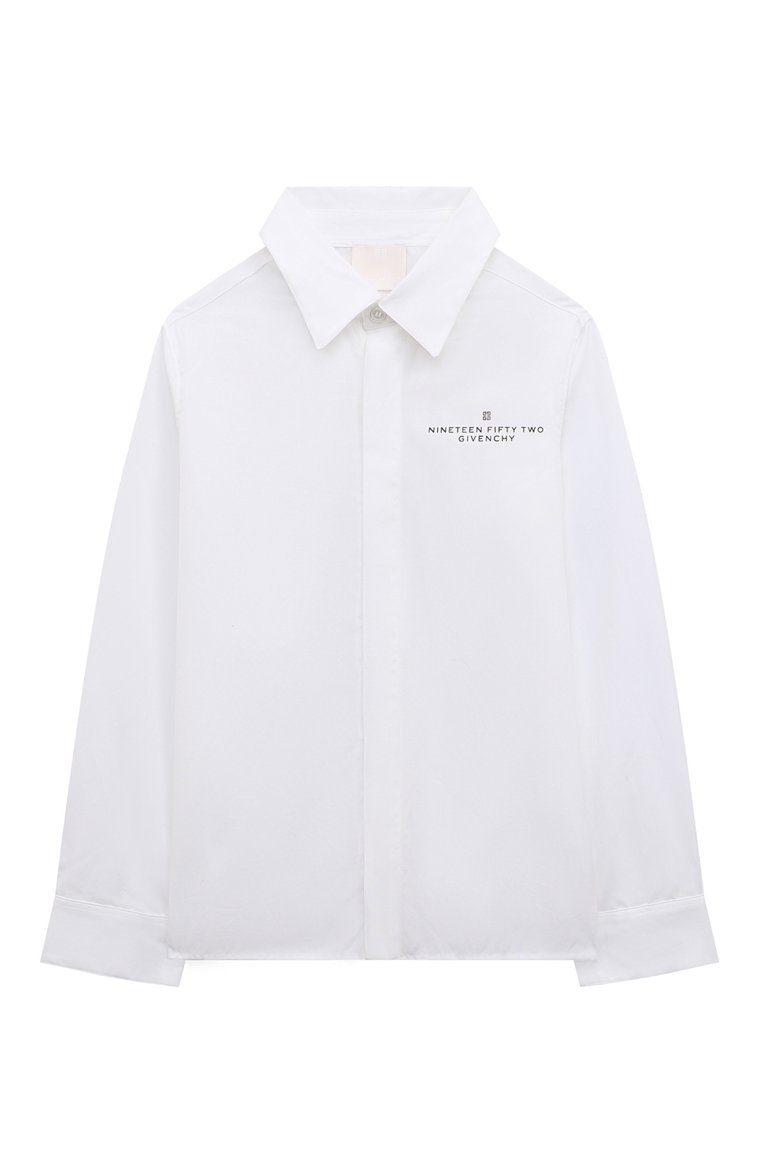Хлопковая рубашка GIVENCHY, арт. H25468/6A-12A, фото 1